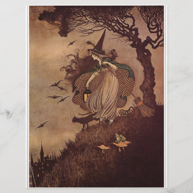 Flyer A Bruxa Pequena (Frente)