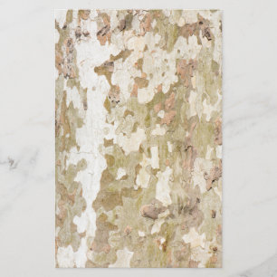 Flyer A camuflagem da árvore planificada parece um padrã