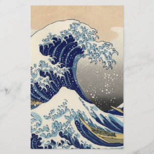 Flyer A Grande Onda de Kanagawa Hokusai