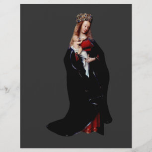 Flyer A Madonna na Igreja de Jan van Eyck