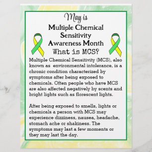 Flyer A May é a Sensibilidade Química Múltipla