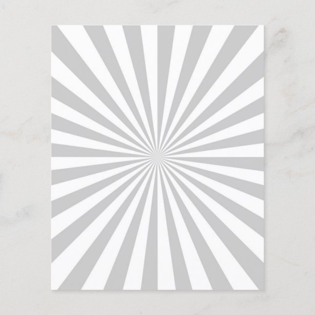 Flyer A Roda de Rodagem Clássica da Cinza Burst Personal (Verso)