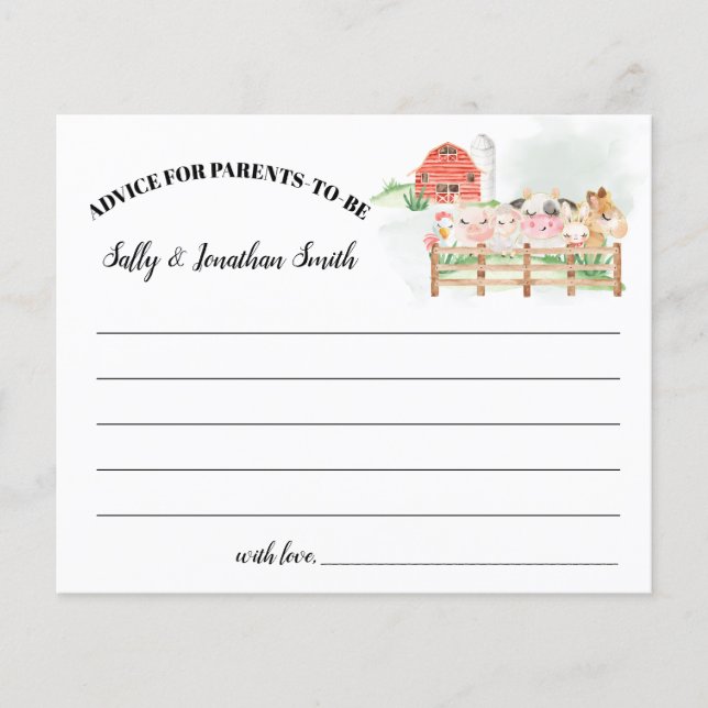 Flyer Aconselhamento de Animais de Exploração para Carte (Frente)