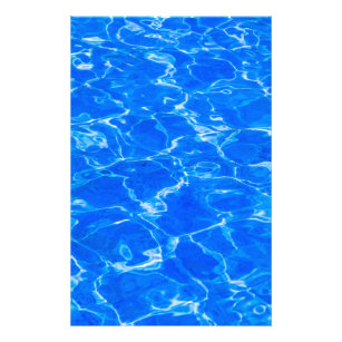 Flyer Água azul fresca