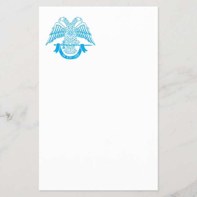 Flyer Águia bicéfala como símbolo maçônico (Frente)