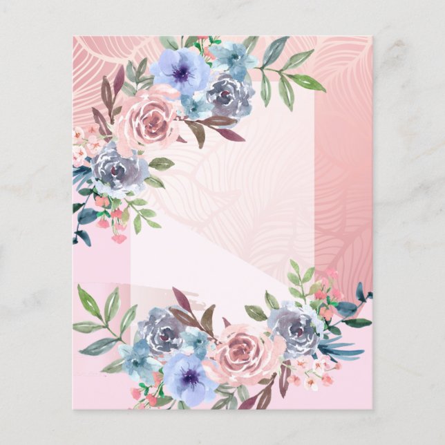 Flyer AJUDA AO DESIGNER LIVRE - ORÇAMENTO FLoral (Frente)