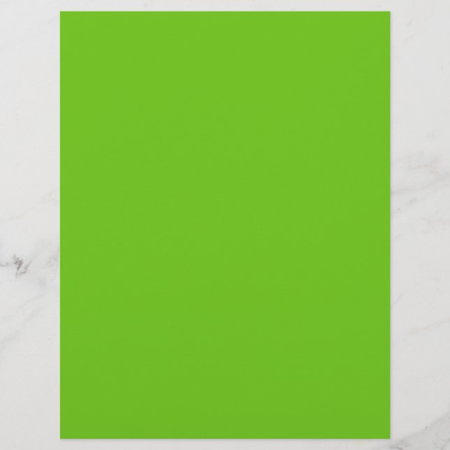 Flyer Alienígena Verde (Frente)