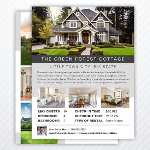 Flyer Alojamento Aluguer De Férias