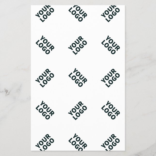 Flyer Alternando o logotipo da empresa ou padrão de imag (Frente)