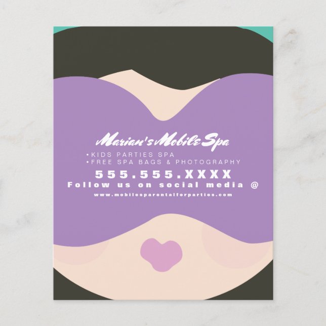 Flyer Alugueres De Festas De Empresas Do Kids Spa (Frente)