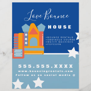 Flyer Alugueres do Partido de Salto do Castelo Infláveis