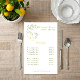 Flyer Amalfi Lemon Chic