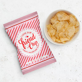 Flyer Amigo do dia de os namorados Chip Bag Wrapper