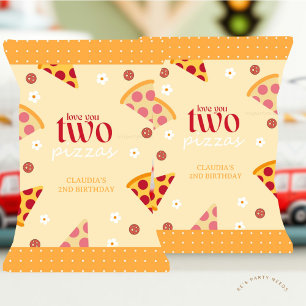 Flyer Amo Vocês Dois Pizzas Favor Chip Bag Wrapper