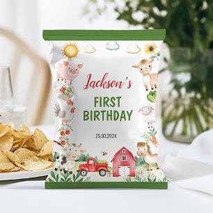 Flyer Animais de Exploração Barnyard Amarrocada Chip Bag