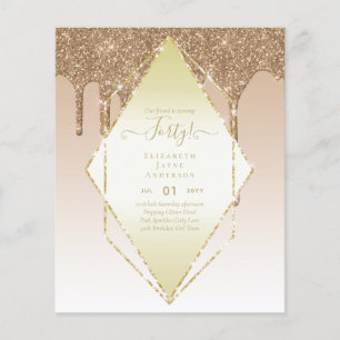 Flyer aniversário de 40 anos convoca sua relíquia de g