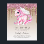Flyer ANIVERSÁRIO DE CRIANÇA BUDGET Convite para Unicórn<br><div class="desc">*** OBSERVAR que esta opção de orçamento é um folheto (envelopes NÃO incluídos), daí o preço baixo - o SATIN é a opção mais espessa aqui. Para mais opções de convite (tipos de papel/cartão mais espessos/maiores TRANSFERIR para 'convite' usando as ferramentas de página *** FAQS *** Este item tem campos...</div>
