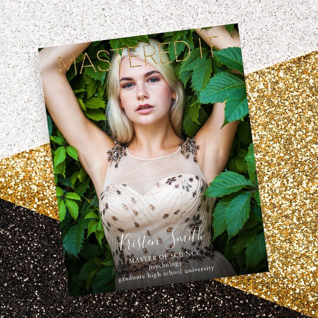 Flyer Anúncio de Fotografia do Formando Dourado do Orçam (Criador carregado)