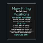 Flyer Anúncio de recrutamento de vagas de na moda empreg<br><div class="desc">Folhetos De Publicidade Para Recrutamento De na moda De Vagas De Cargo Pela Loja Cartão de visita.</div>