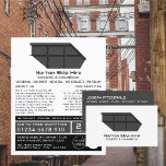 Flyer Anúncios de cinza, Skip/Dumpster Company<br><div class="desc">Folhas De Anúncios De cinza Da Cartão de visita,  Skip/Dumpster Company.</div>