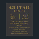 Flyer Anúncios de lições de Na moda Guitar<br><div class="desc">Lições De Guitarra Publicando Folhetos Na Loja De Cartão de visita.</div>