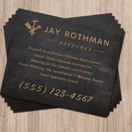 Flyer Aperfeiçoamento da Página Inicial do Handyman / Ca