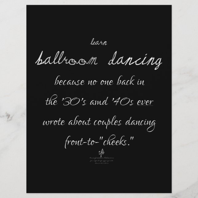 Flyer Aprenda Ballroom Dancing Mex. Prata (Frente)