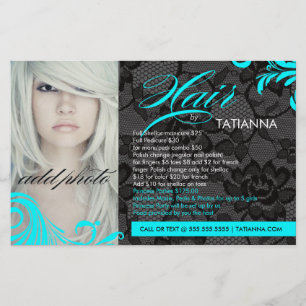 Flyer Aqua 311 e cabelo do laço pelo insecto