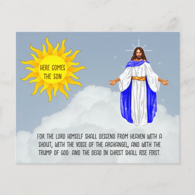 Flyer Aqui vem o Filho (Frente)