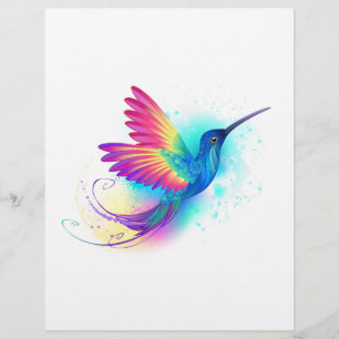 Flyer Arco-Íris Exótico Hummingbird