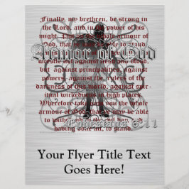 Flyer Armor do Soldado de Deus