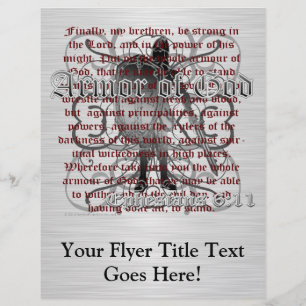 Flyer Armor do Soldado de Deus