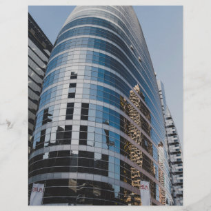 Flyer Arranha-céu de vidro em Dubai