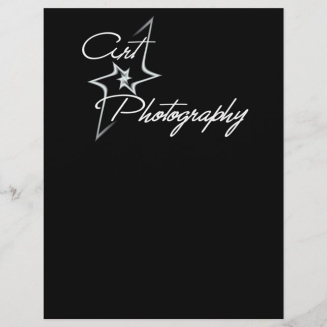 Flyer Arte da fotografia (Frente)