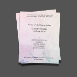Flyer Artista Simples de Maquiagem de Pastel<br><div class="desc">Modelo de cardápio/brochura elegante para profissionais de beleza (maquiagem,  cosmetologia,  consultor de beleza). Design simples e elegante com fundo pastel. Se precisar de ajuda para personalizar este produto,  entre em contato conosco.</div>