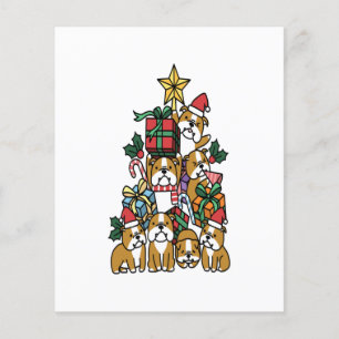 Flyer Árvore natalícia Cão-Grande Cachorro Inglês