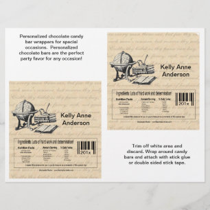 Flyer As Invólucro De Formando Em Beige (Nutrição)