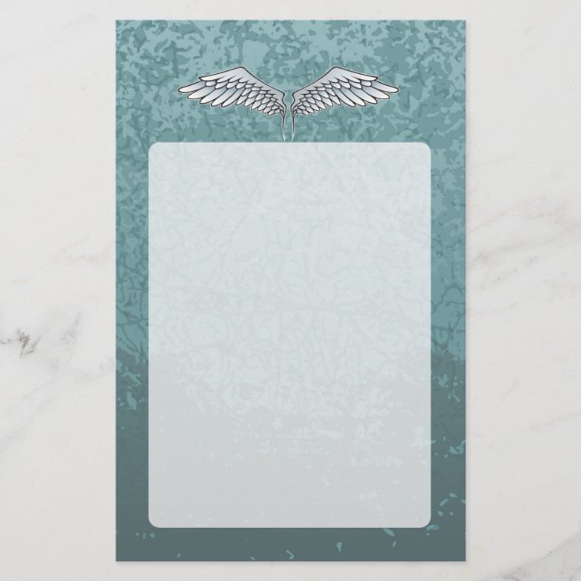 Flyer Asas de cinza azul (Frente)