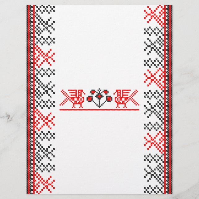 Flyer Aves com pontos cruzados (Frente)