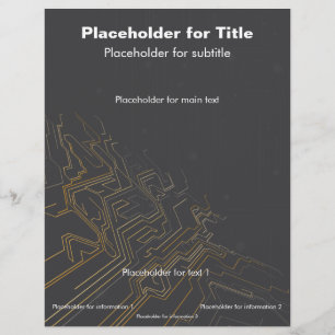 Flyer Aviador "era digital " da tecnologia