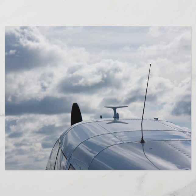 Flyer Avião (Frente)