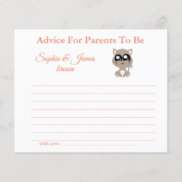 Flyer Baby Cat | Conselhos para Chás de fraldas de mãe e