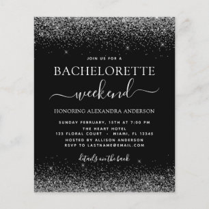 Flyer Bachelorette de Fim de Semana do Prata