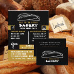 Flyer Baguetes Frescos, Bakers, Bakery Store Adverte<br><div class="desc">Baguetes Frescos,  padeiros,  Folhetos De Publicidade Da Loja De Panificação Da Loja De Cartão de visita.</div>