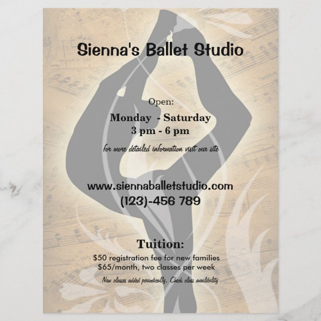 Flyer Balé (Frente)