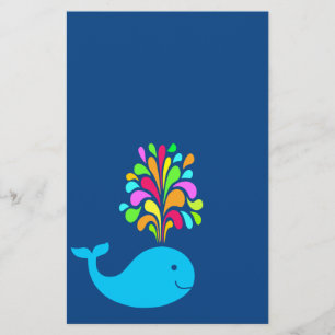 Flyer Baleia engraçada