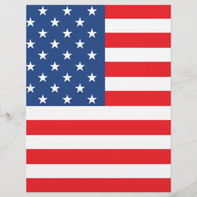 Flyer Bandeira Americana (Frente)
