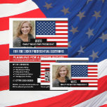 Flyer Bandeira Americana, Publicidade a Campanha Polític<br><div class="desc">Bandeira Americana,  Folheto de Publicidade da Campanha Política da Loja de Cartão de visita.</div>