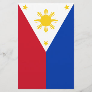 Flyer Bandeira das Filipinas Bandeira Filipina