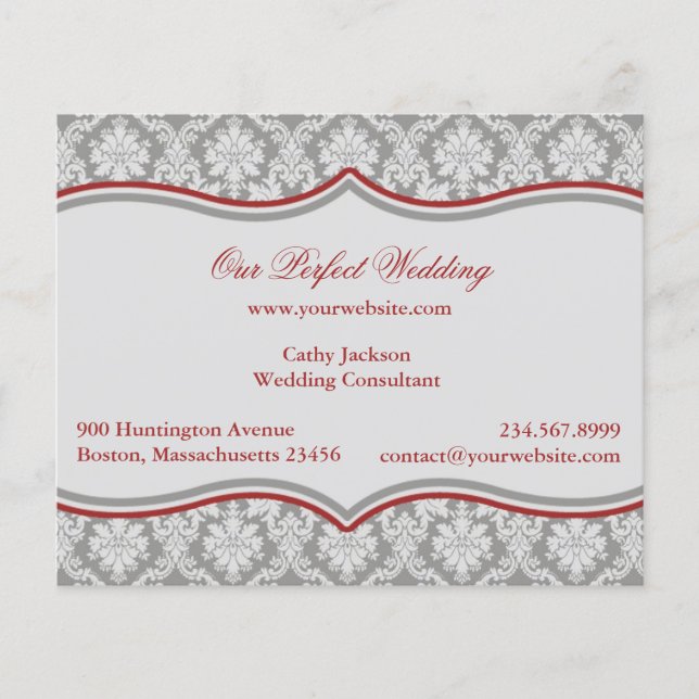 Flyer Banner do Damask (Frente)